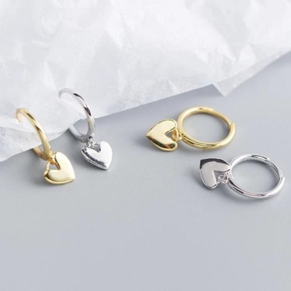 NEW 925 STERLING SILVER TASSEL HOOP EARRINGS - Picture 7 of 7